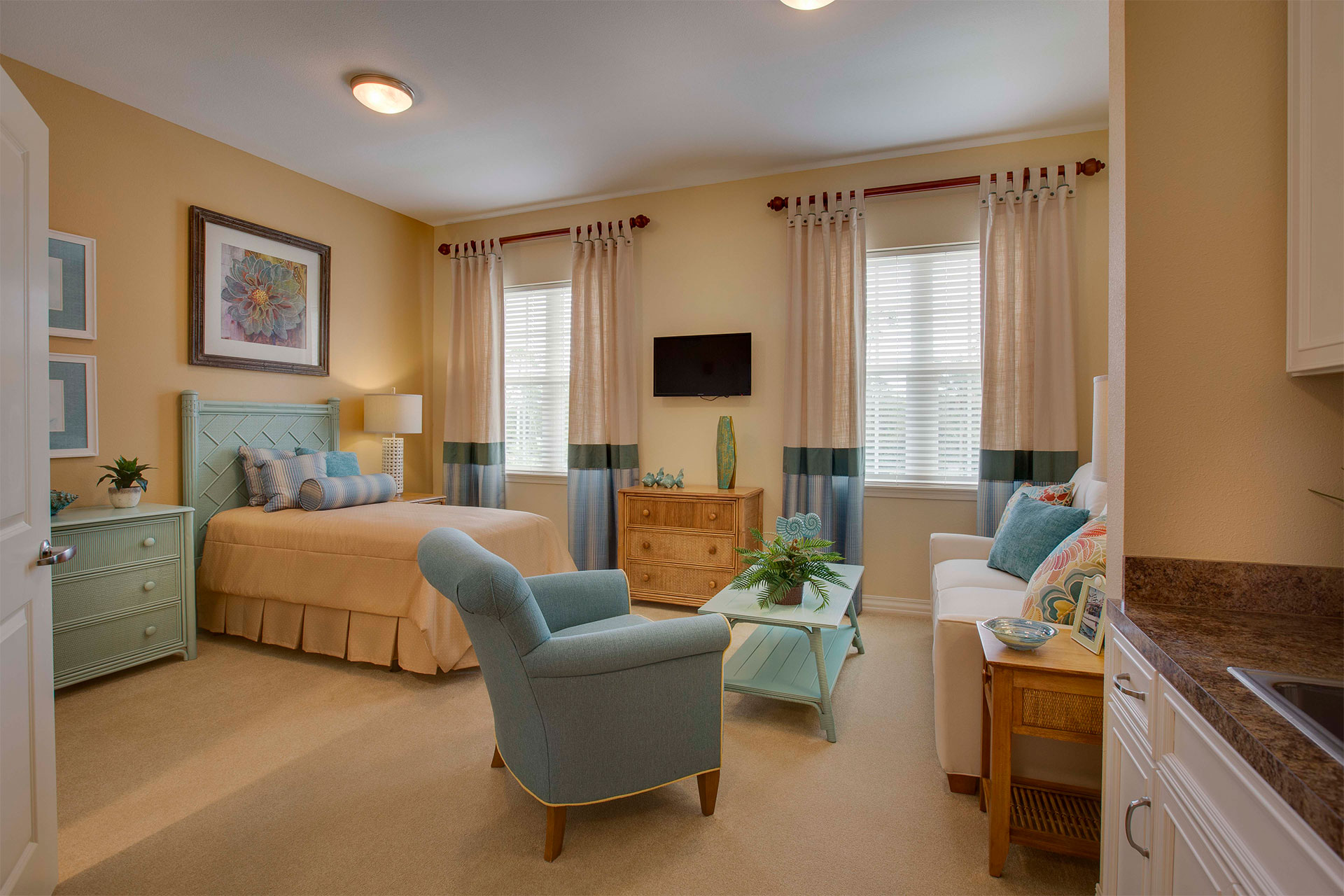 Palms at Ponte Vedra model showcasing elegant interior design and modern living spaces.