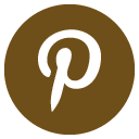 Pinterest social media icon